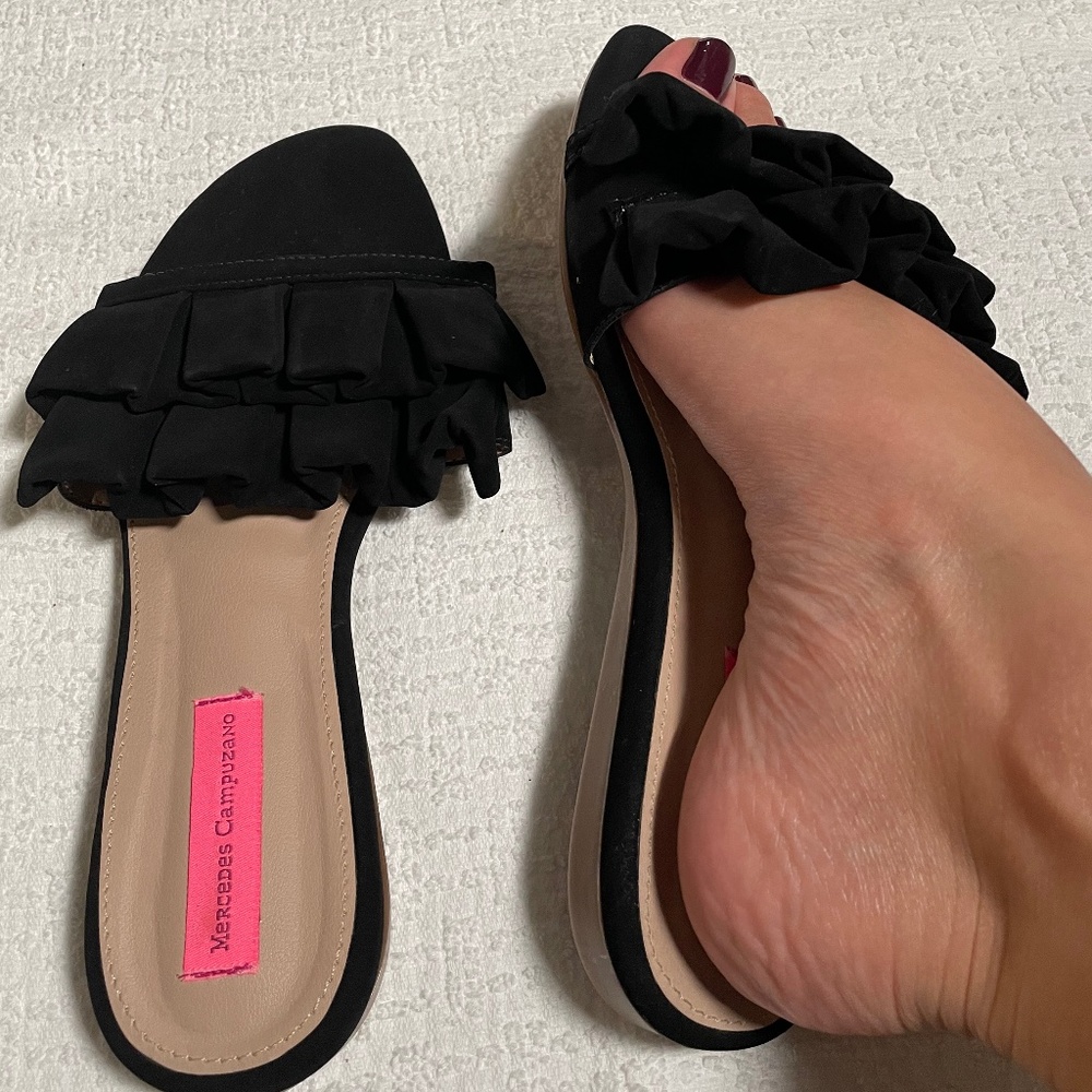 Woman flat sandals size 8 made in Colombia - Picture 10 of 10